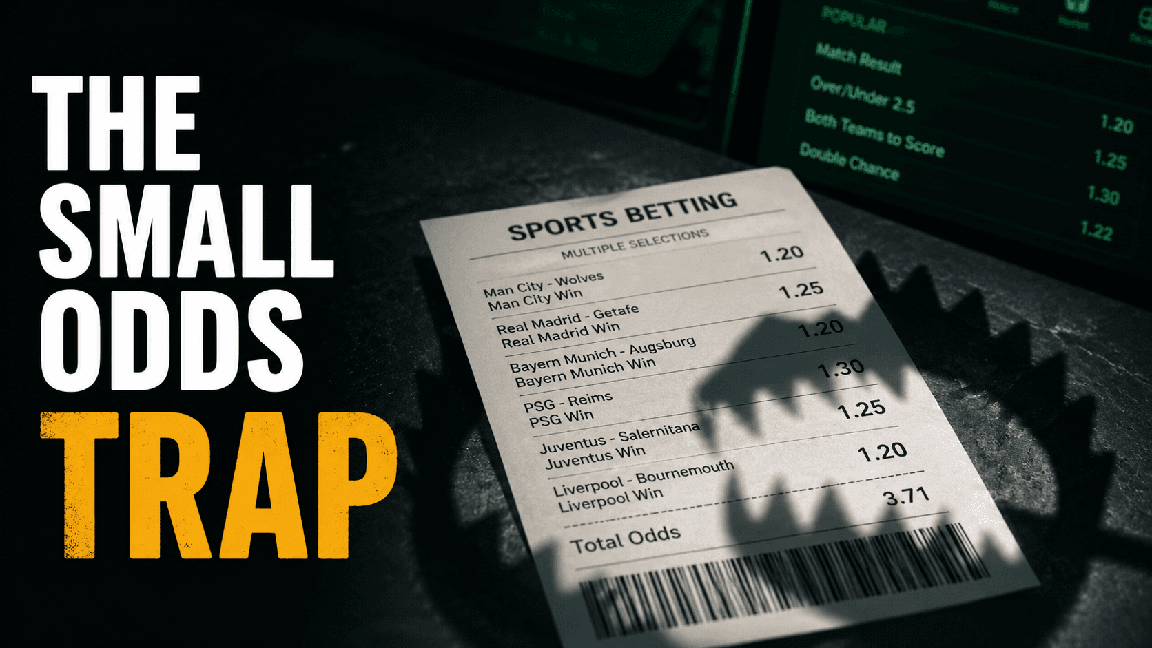 The Small Odds Trap: Why “Safe” Accumulator Bets Are Riskier Than They Look